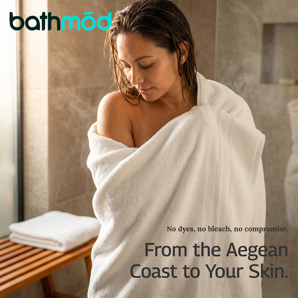 Luxury Organic Bath Towels (Four Pack)-4