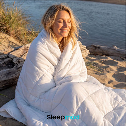 Cooling Comforter Set – Temperature-Regulating Eucalyptus Silk Comforter & Pillow Shams-3