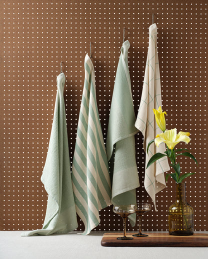 Cotton Kitchen Towels, Set of 4-4