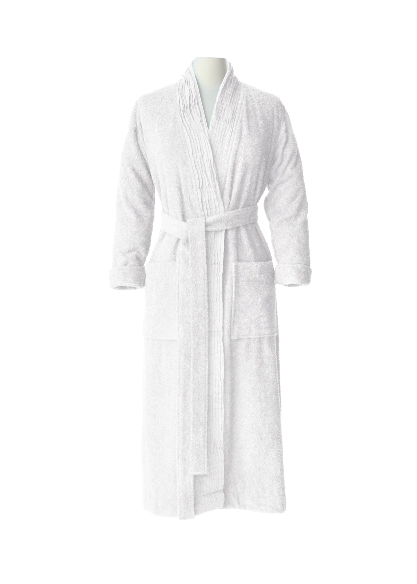 Turkish Cotton Bathrobe – Pleated