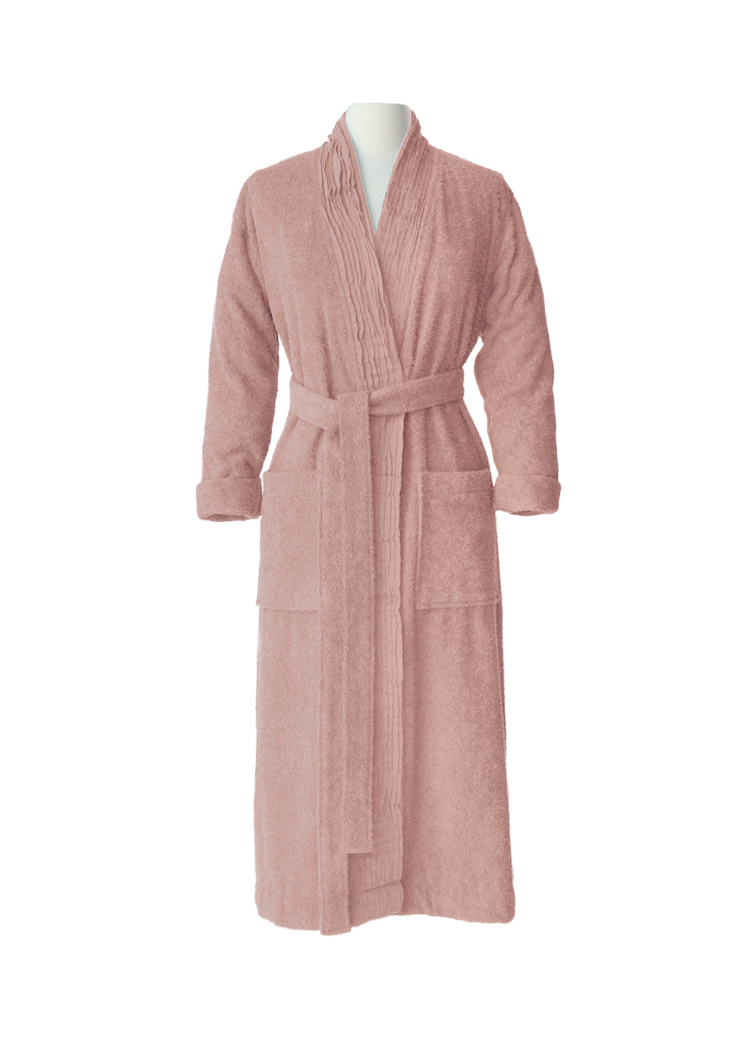 Turkish Cotton Bathrobe – Pleated
