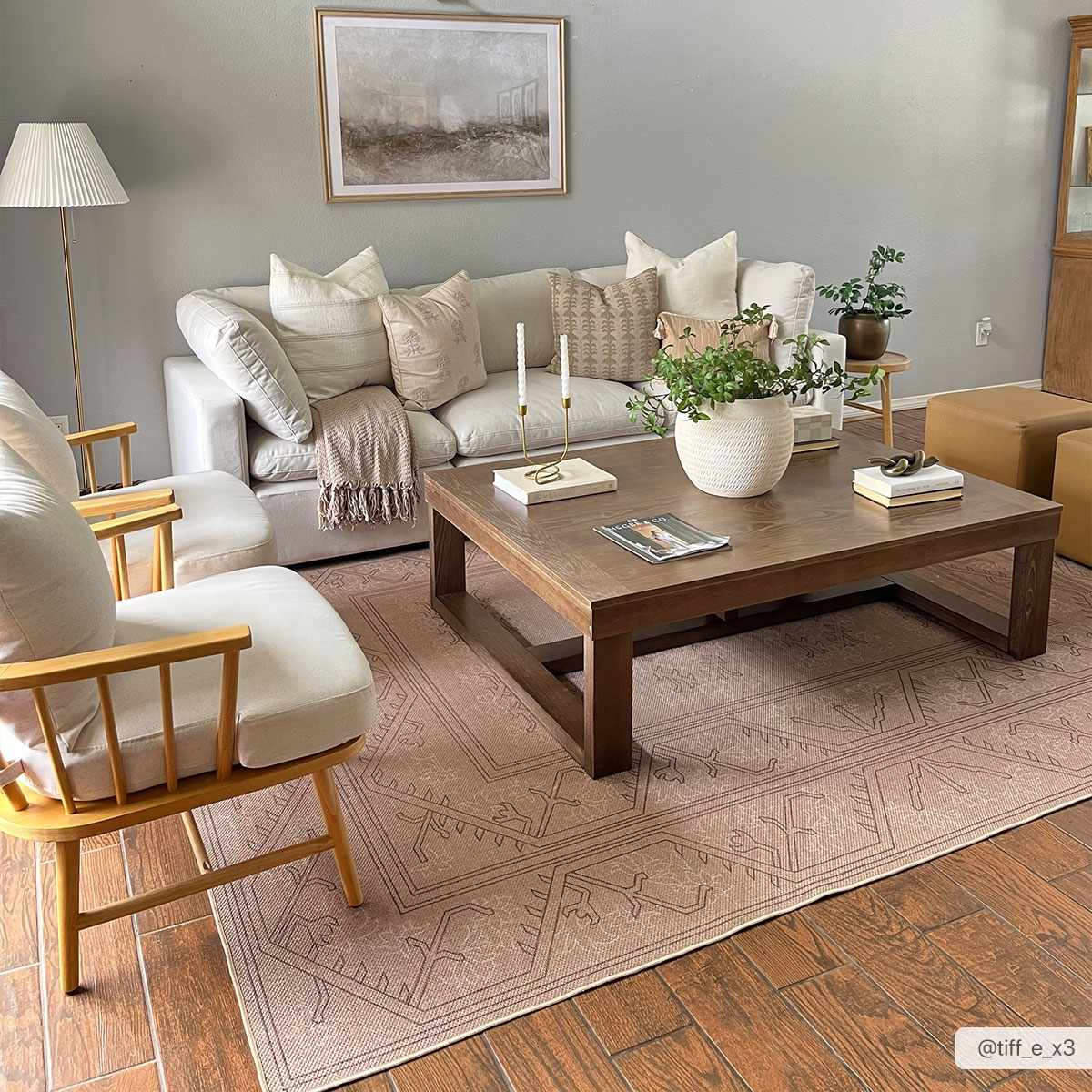 Naja Washable Area Rug - Clearance-1
