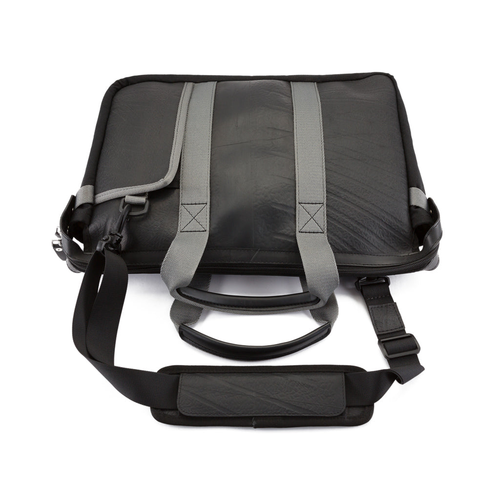 Nebula Recycled Inner Tube Padded Vegan Laptop Bag-0