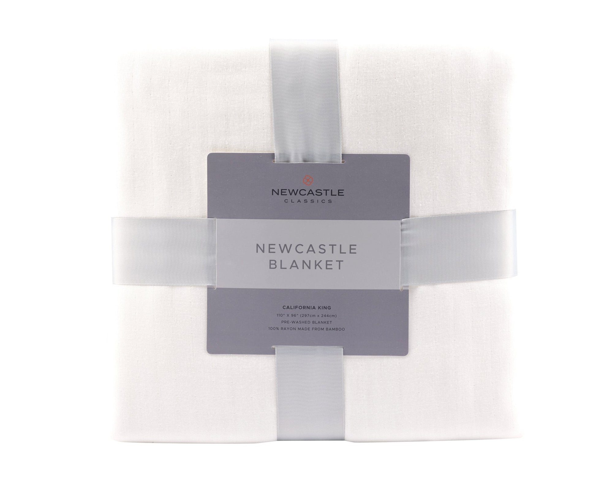 Pristine White Oversized King Luxury Bamboo Muslin Bed Blanket-0
