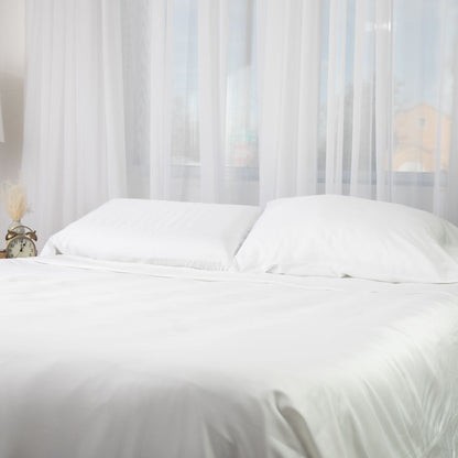 Bamboo Bed Sheet Set – Twill Weave (4-Piece Set)