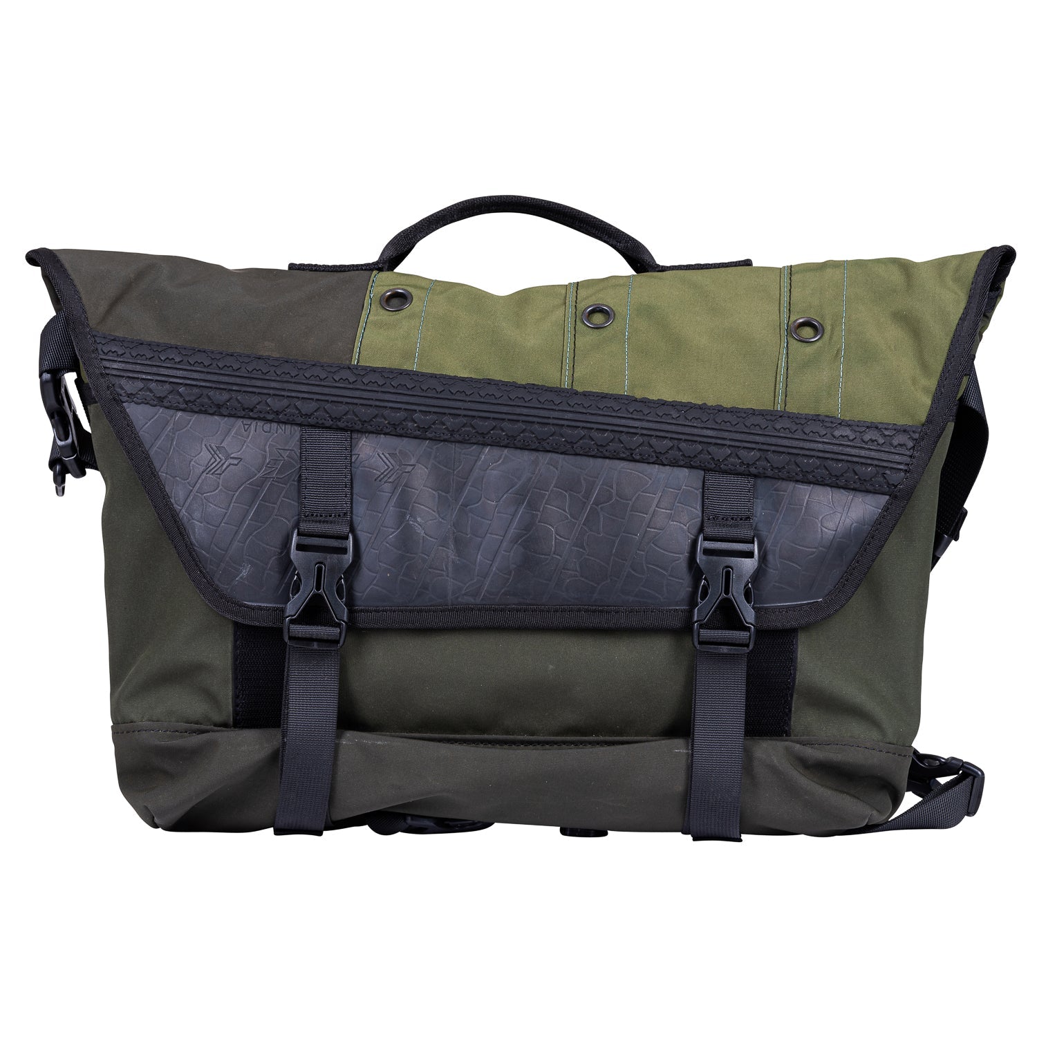 Bradley Upcycled Water Resistant Bike Messenger Bag-0