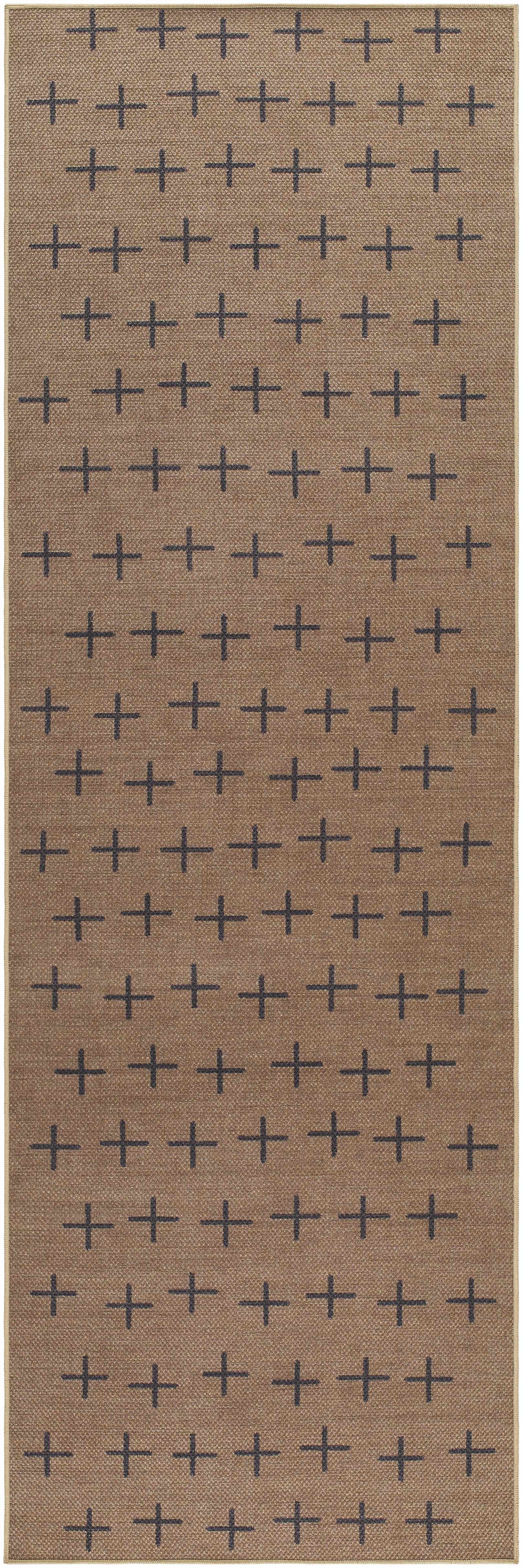 Haimi Black Washable Jutely Rug - Clearance-4
