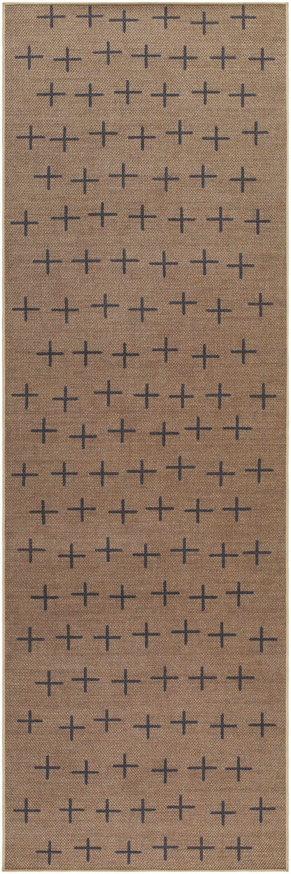 Haimi Black Washable Jutely Rug - Clearance-4