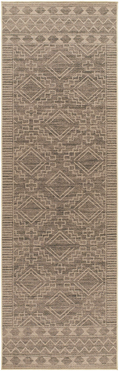 Halle Tan Washable Area Rug - Clearance-5
