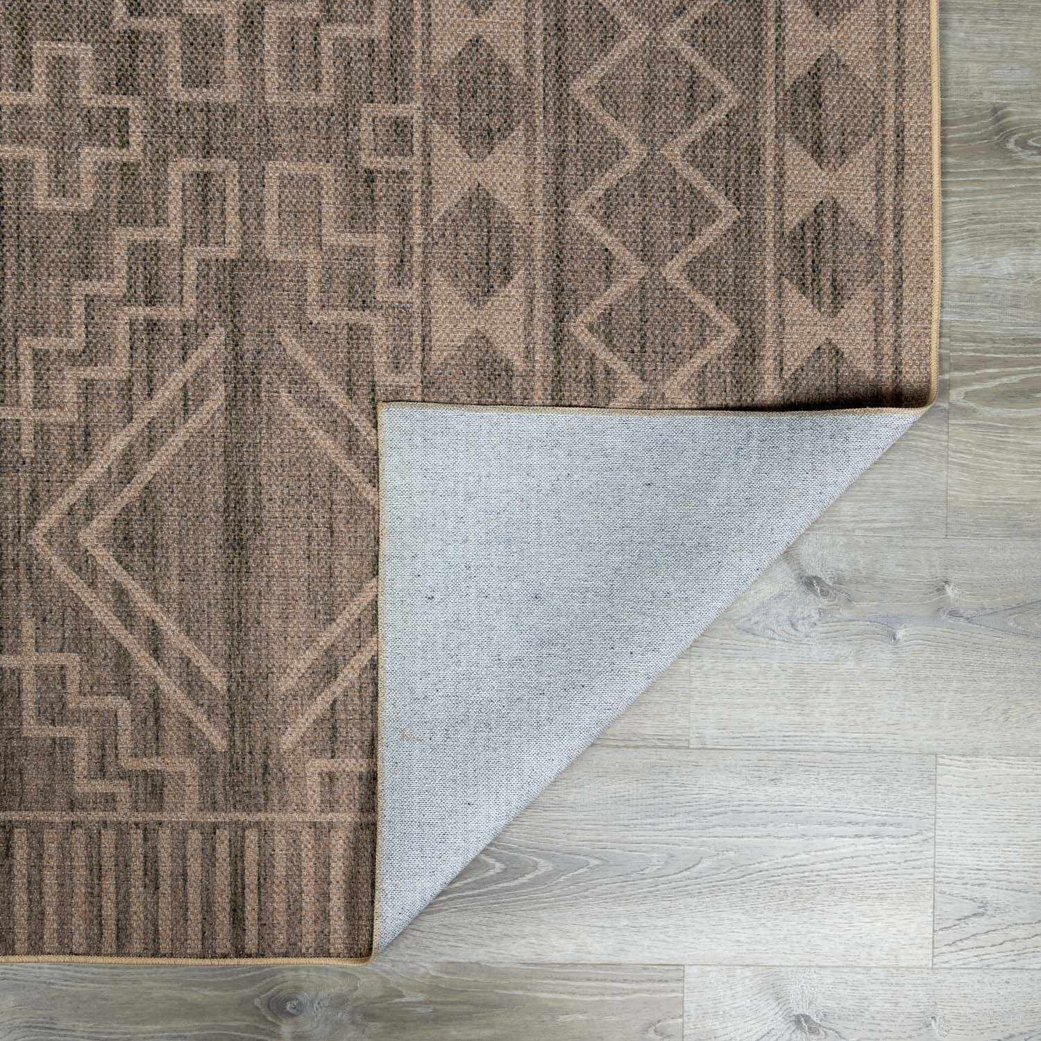 Halle Tan Washable Area Rug - Clearance-4