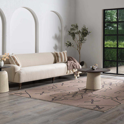 Hamid Washable Jutely Rug - Clearance-1