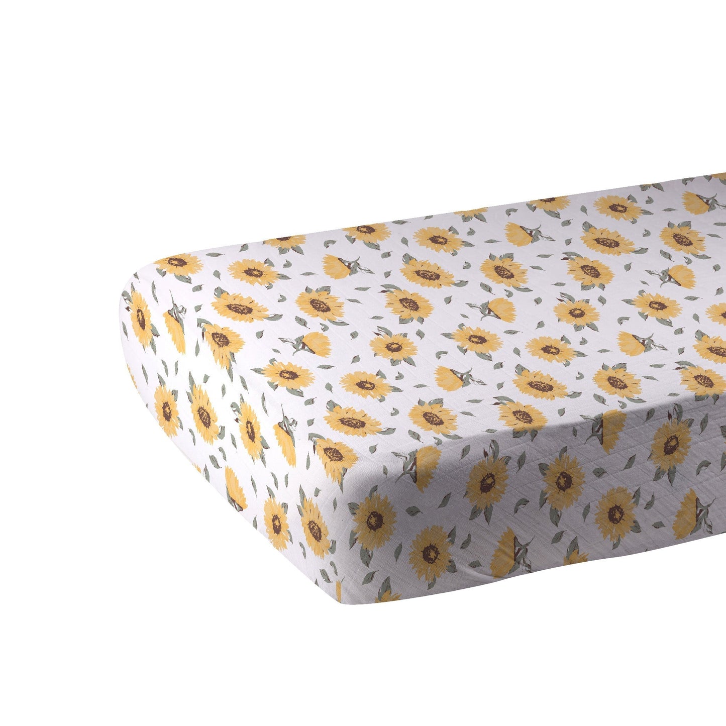 Sunflower Farm Crib Sheet-2