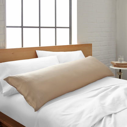 White Bamboo Pillowcase – Body (24x60 in, Multi-Colors, Cooling, 300 TC)
