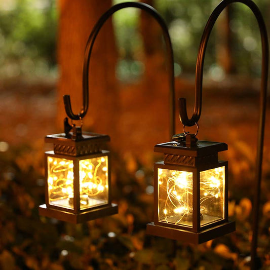 Set of 2 Solar Lantern Lights-1