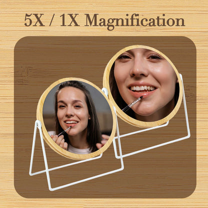 Dual-Side Mirror with Seamless 360° Rotation-2