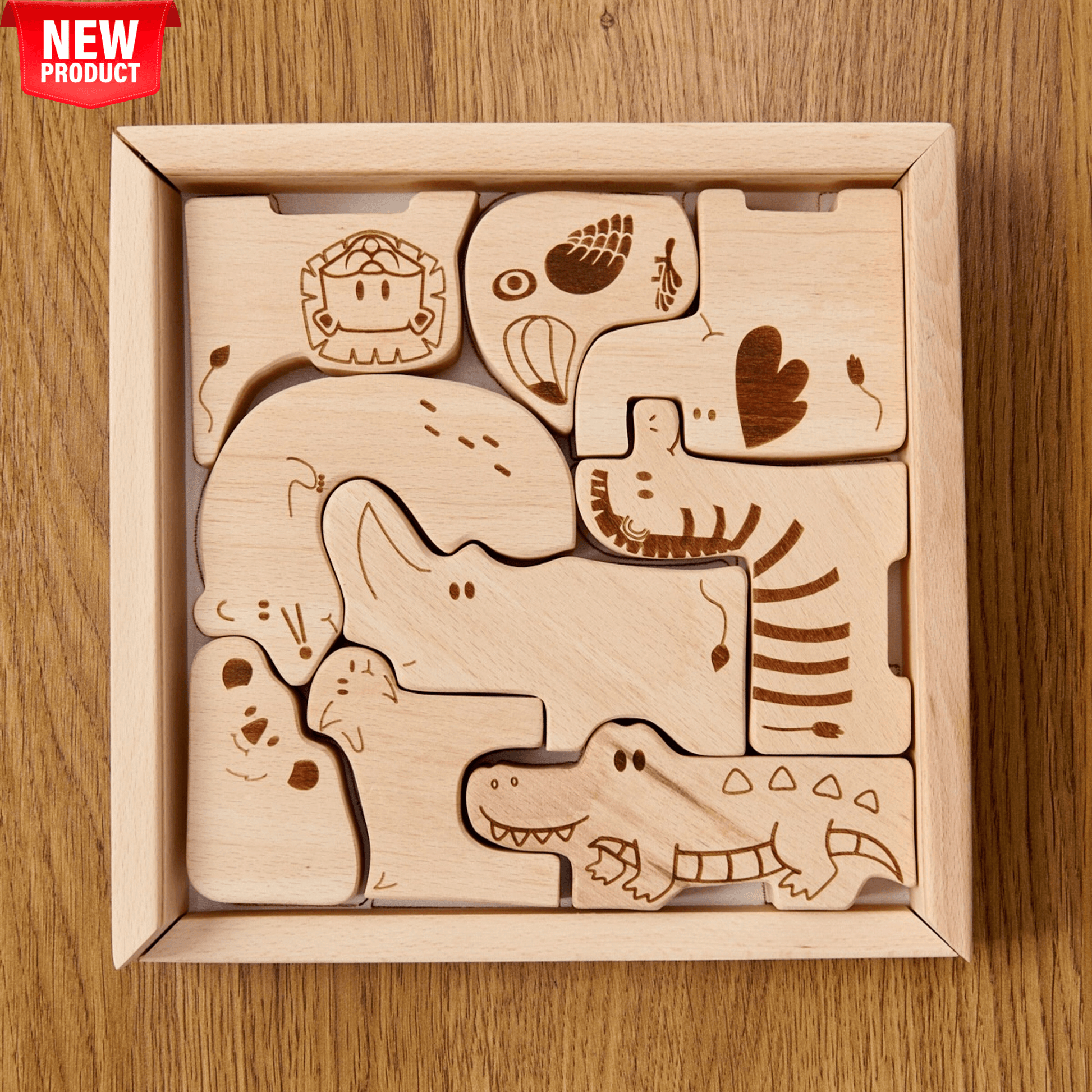 Safari Animal Puzzle-0