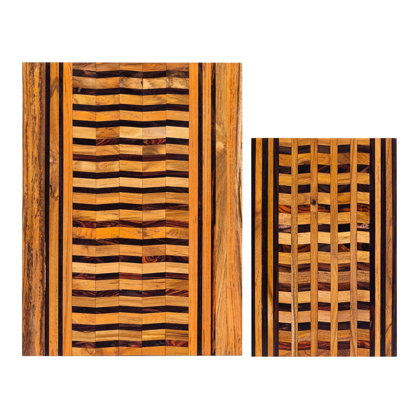 Upcycled End Grain Cutting Board - Pattern C (2 Sizes Available)-0