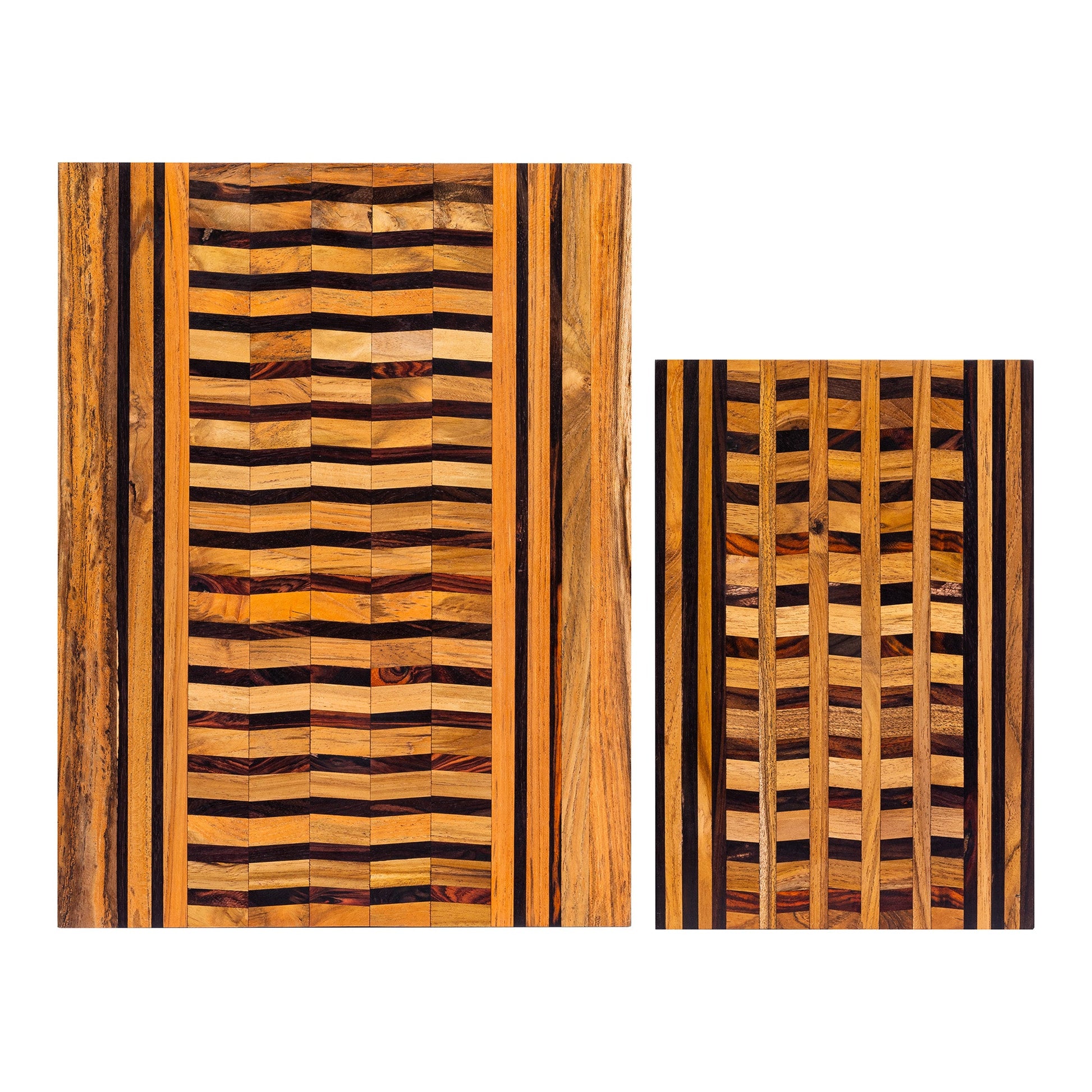 Upcycled End Grain Cutting Board - Pattern C (2 Sizes Available)-0