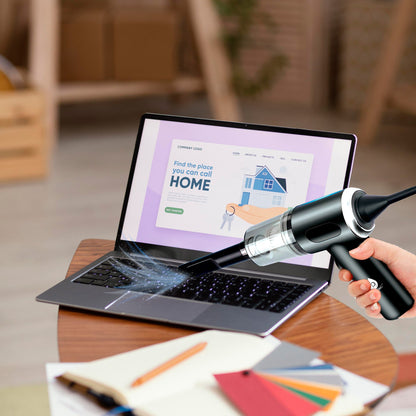 Home & Travel Essentials: 2-in-1 Mini Vacuum, Lint Remover & Portable Iron-4