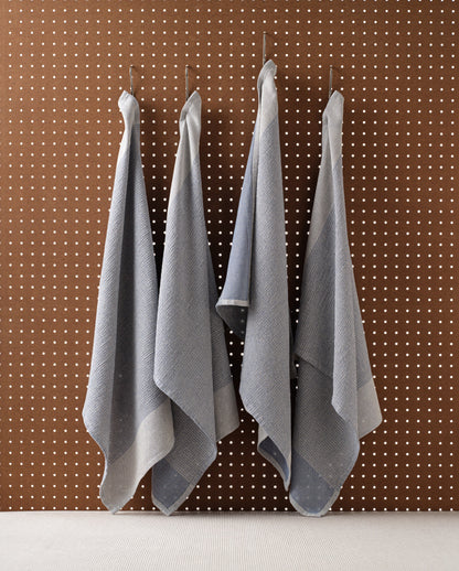 Cotton Kitchen Towels, Set of 4-9