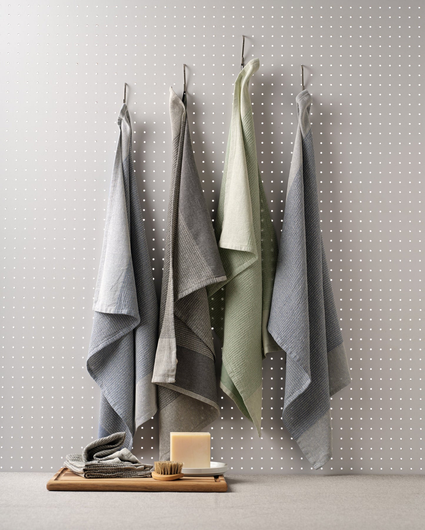 Cotton Kitchen Towels, Set of 4-11