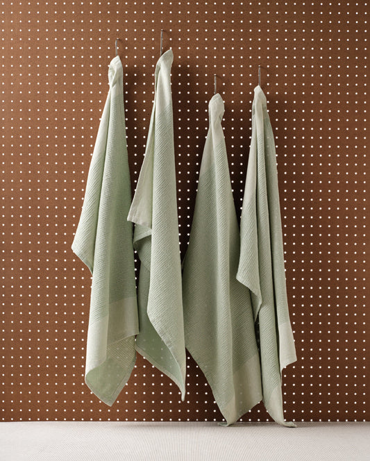 Cotton Kitchen Towels, Set of 4-10
