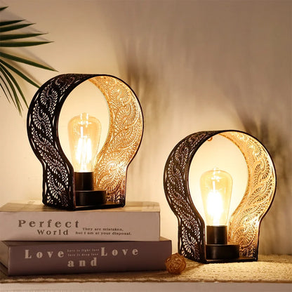 Set of 2-7"H Wall Sconce Battery Operated Lamps-3