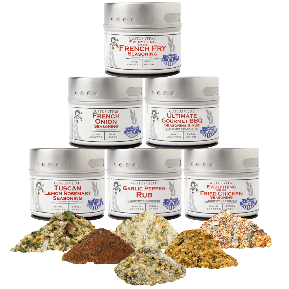 Air Fryer Kitchen Hero Seasoning Set - Artisanal Spice Blends Six Pack-0