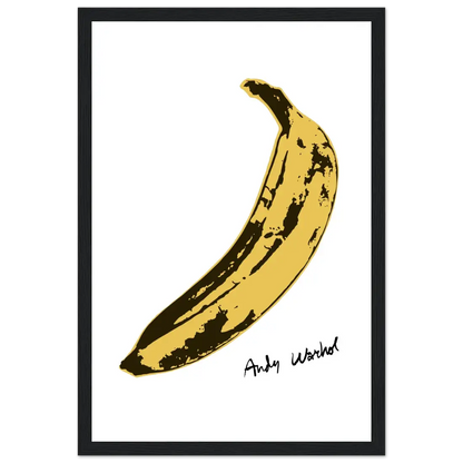 Andy Warhol's Banana, 1967 pop art poster-8