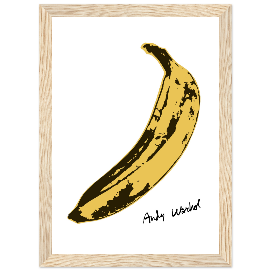 Andy Warhol's Banana, 1967 pop art poster-6