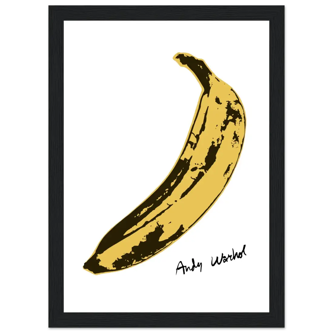 Andy Warhol's Banana, 1967 pop art poster-5