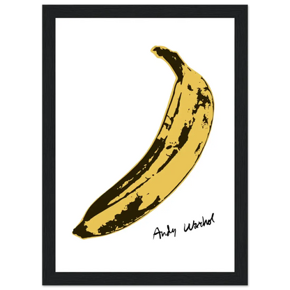 Andy Warhol's Banana, 1967 pop art poster-5