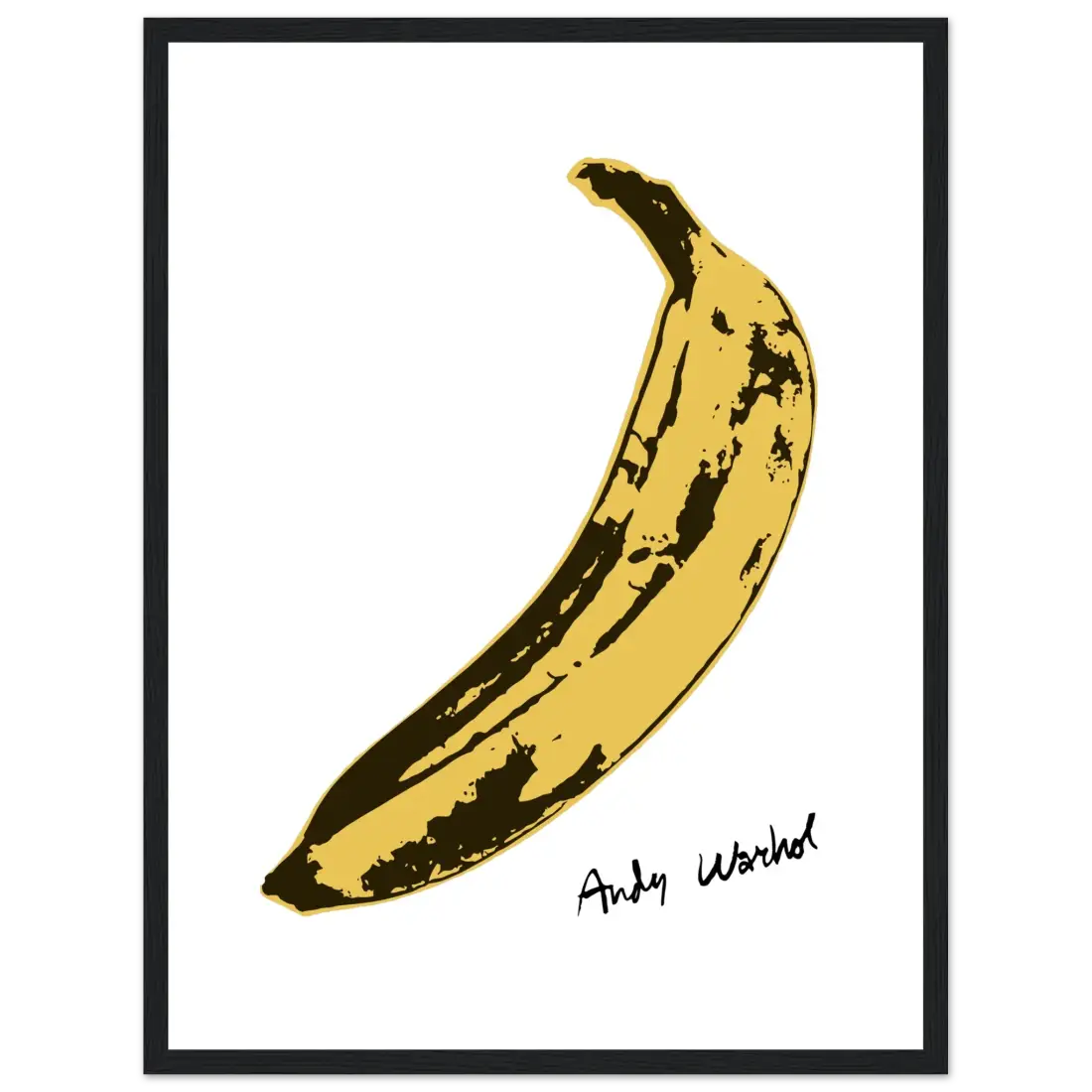 Andy Warhol's Banana, 1967 pop art poster-11