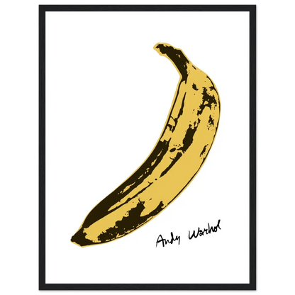 Andy Warhol's Banana, 1967 pop art poster-11
