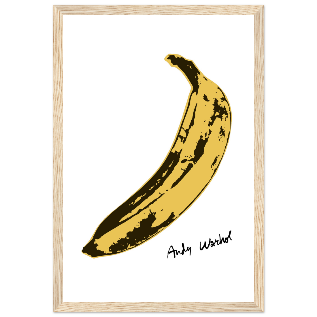 Andy Warhol's Banana, 1967 pop art poster-4