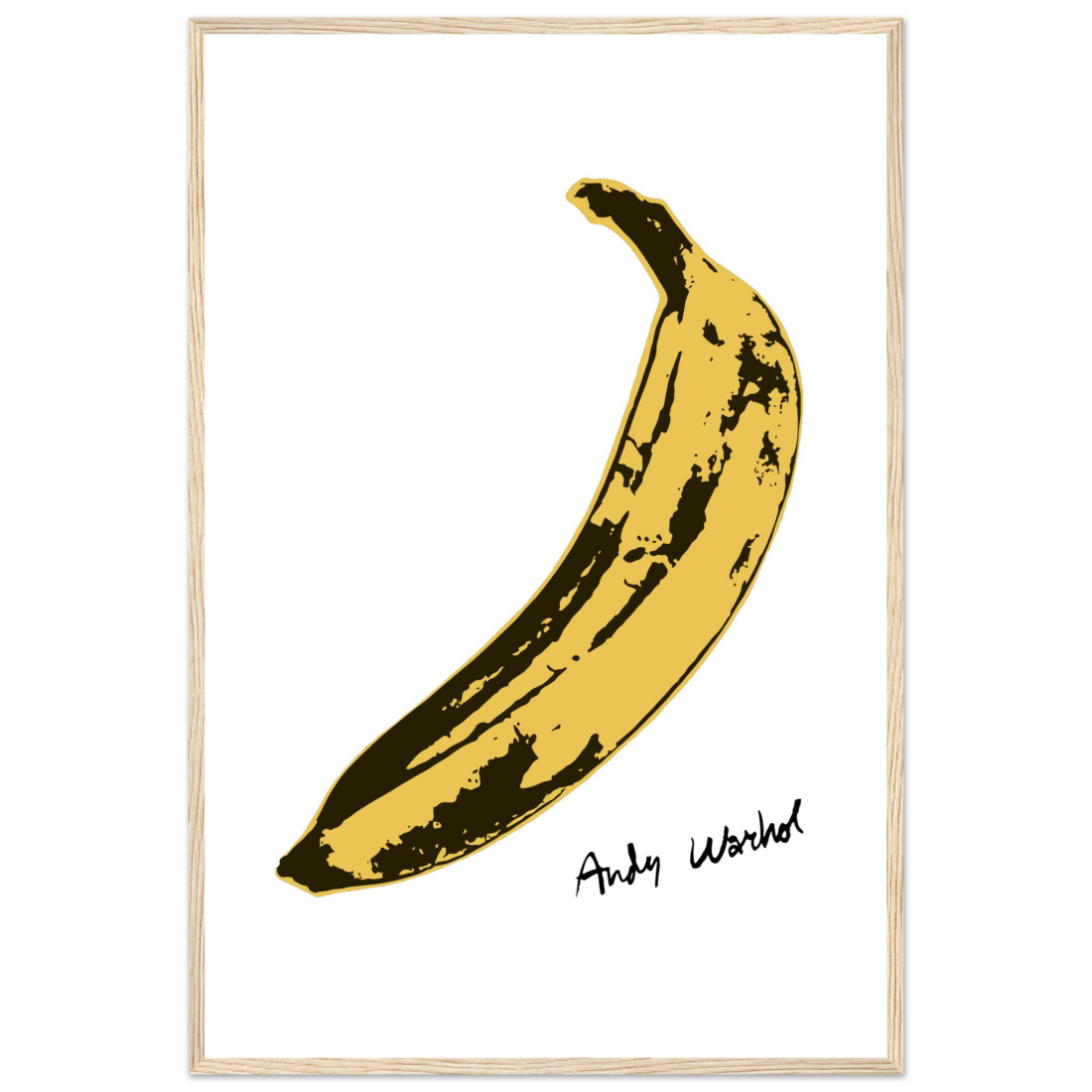 Andy Warhol's Banana, 1967 pop art poster-15