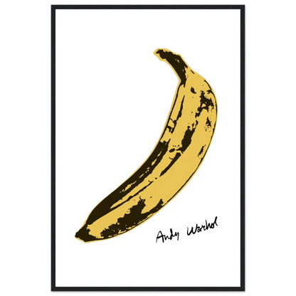 Andy Warhol's Banana, 1967 pop art poster-0