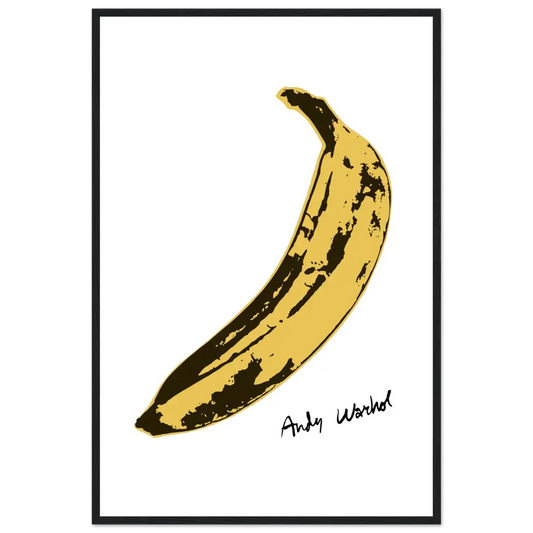 Andy Warhol's Banana, 1967 pop art poster-0