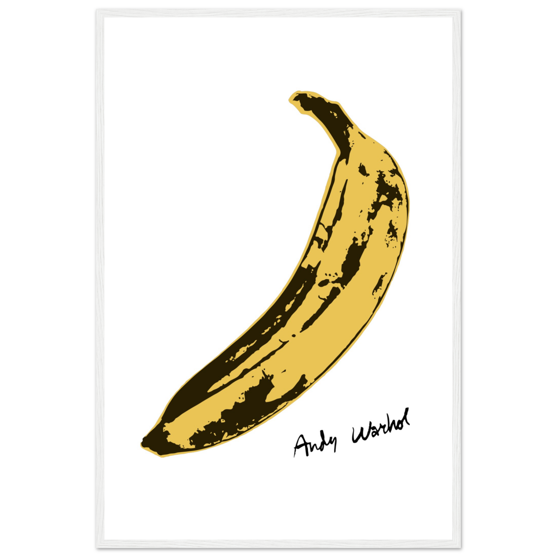 Andy Warhol's Banana, 1967 pop art poster-16