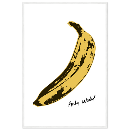 Andy Warhol's Banana, 1967 pop art poster-16
