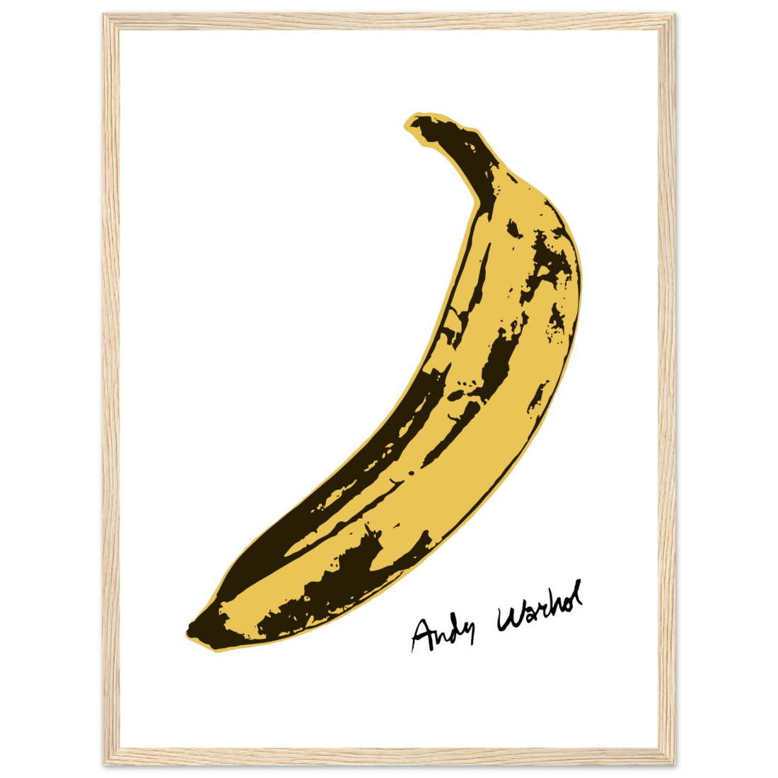 Andy Warhol's Banana, 1967 pop art poster-12