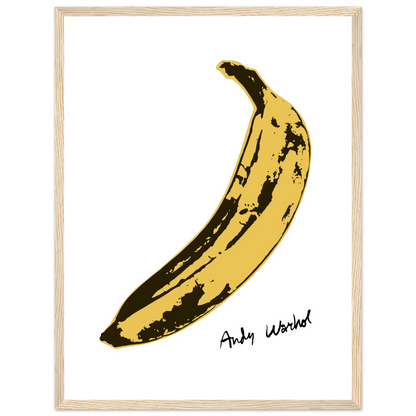 Andy Warhol's Banana, 1967 pop art poster-12