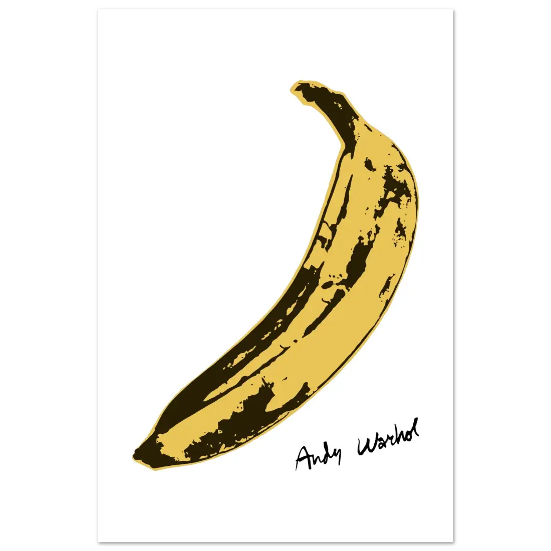 Andy Warhol's Banana, 1967 pop art poster-7