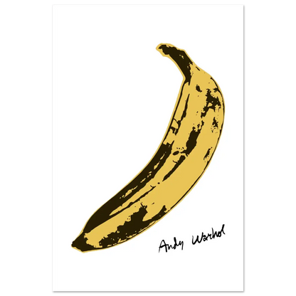 Andy Warhol's Banana, 1967 pop art poster-7