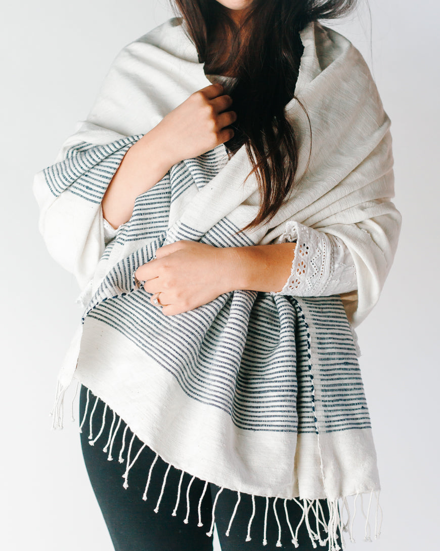 Riviera Cotton Throw Blanket-1