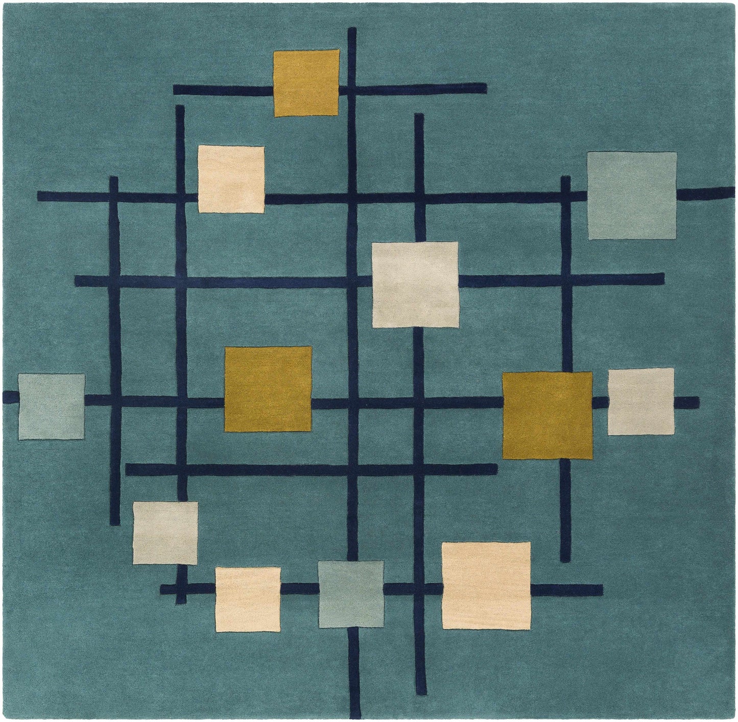 Bellvue Modern Hand Tufted Wool Rug-5