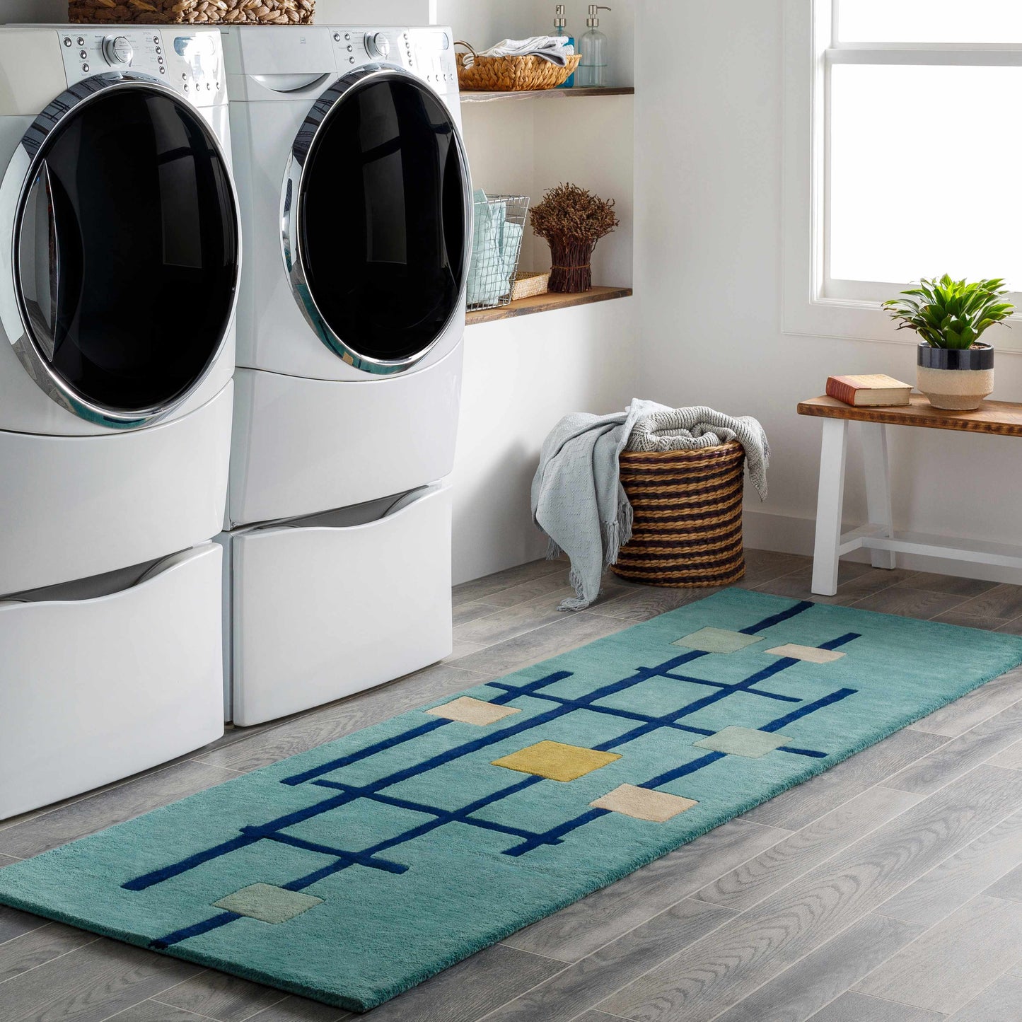 Bellvue Modern Hand Tufted Wool Rug-2