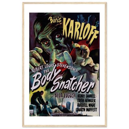 Body Snatcher 40s Sci-Fi Horror movie poster-12