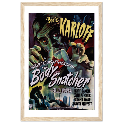Body Snatcher 40s Sci-Fi Horror movie poster-8