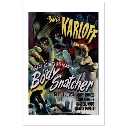 Body Snatcher 40s Sci-Fi Horror movie poster-5